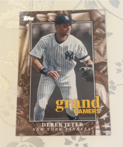 1994 Topps Grand Gamers #GG1 Derek Jeter — front
