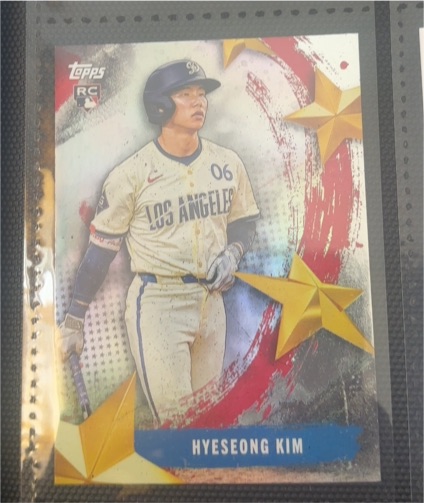 2023 Topps #06 Hyeseong Kim — front