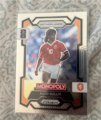 2022 Panini Prizm Monopoly #2 Ruud Gullit — front