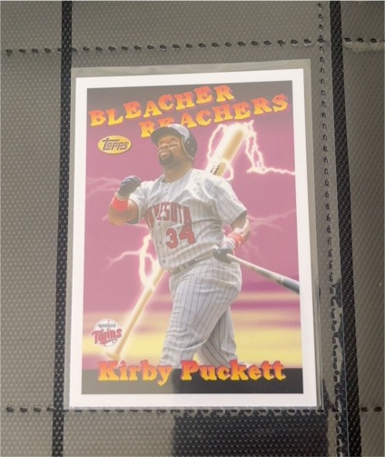 1991 Topps Bleacher Creatures #BB-1 Kirby Puckett — front