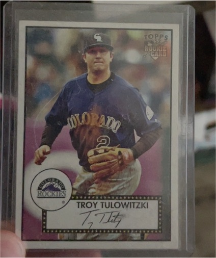 2002 Topps #52 Troy Tulowitzki — front