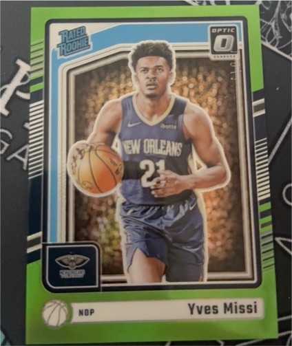 2020 Donruss Optic #21 Yves Missi — front