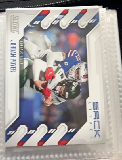 2021 Score #111 Jordan Poyer — front