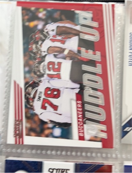 2021 Panini Huddle Up Buccaneers #Huddle Up — front