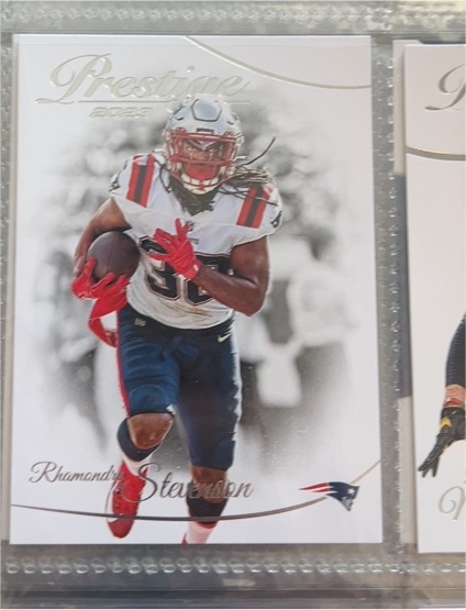 2023 Panini Prestige Rhamondre Stevenson — front