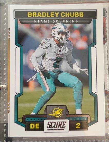 2023 Score #2 Bradley Chubb — front