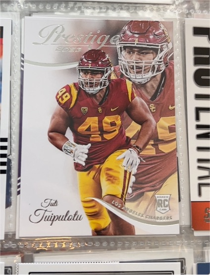 2022 Panini Prestige Tuli Tuipulotu Rookie Card — front