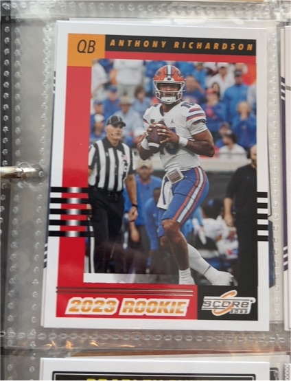 2023 Score #Anthony Richardson Rookie — front