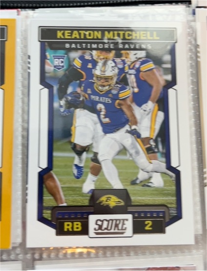 2022 Score #2 Keaton Mitchell — front