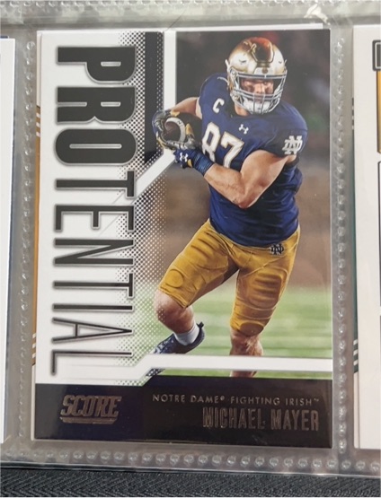 2021 Score PROTENTIAL Michael Mayer — front