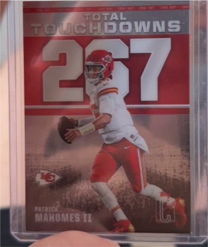 2020 Donruss #267 Patrick Mahomes II Total Touchdowns — front