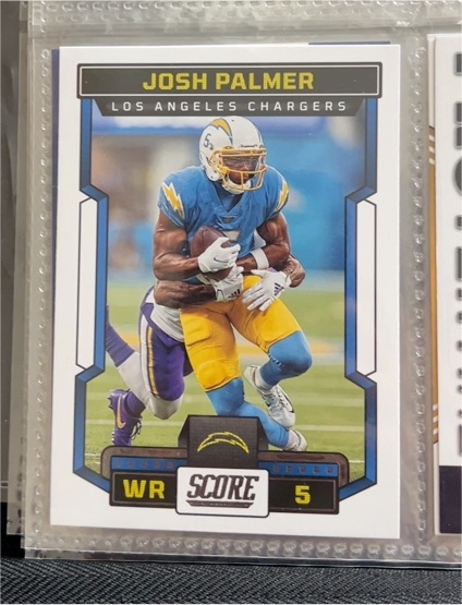 2022 Score #5 Josh Palmer — front