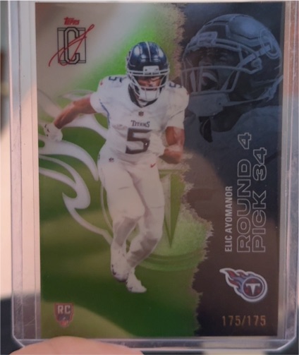 2020 Topps On Demand #175 Elijah Molden — front