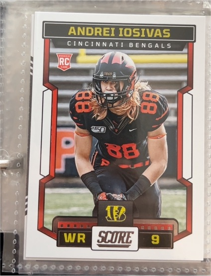 2022 Score #9 Andrei Iosivas — front