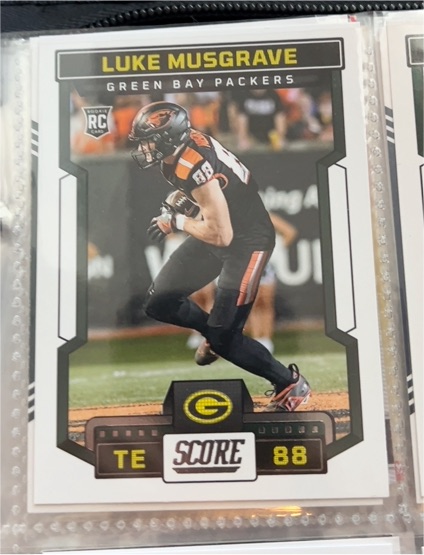 2023 Score #88 Luke Musgrave — front