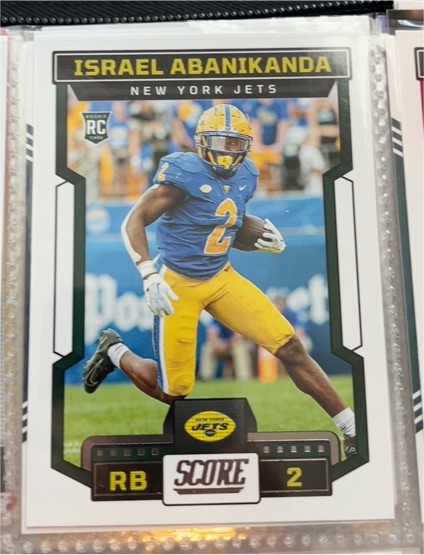 2023 Score #2 Israel Abanikanda — front