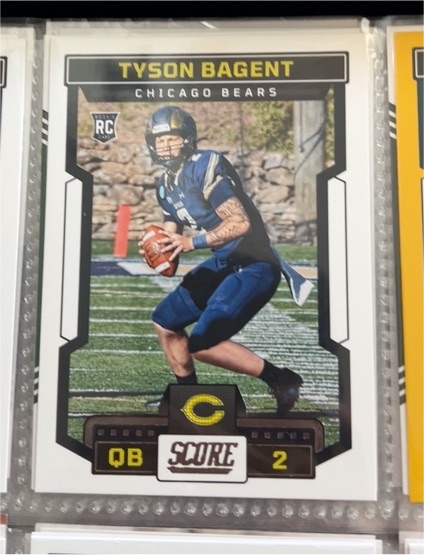 2022 Score #2 Tyson Bagent — front