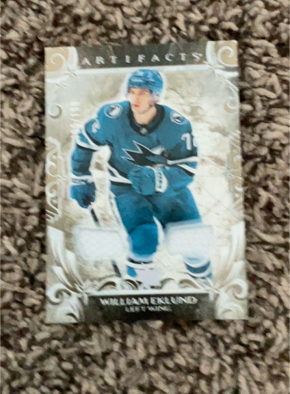 2021 Upper Deck Artifacts #70 William Eklund — front