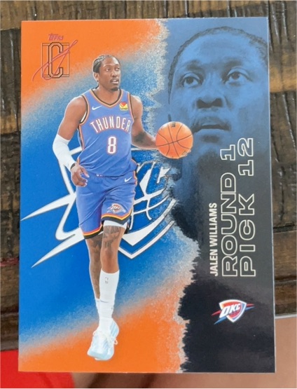 2022 Topps DC Jalen Williams #12 — front
