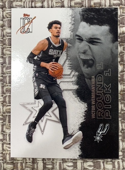 2023 Topps ICE #1 Victor Wembanyama — front
