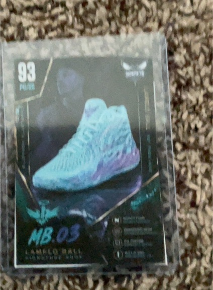2020 Panini NBA Hoops #93 LeBron James MB.03 — front