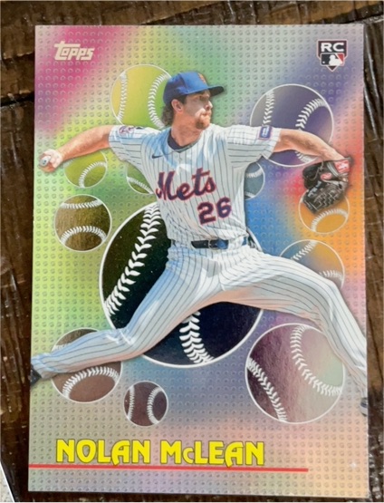 2022 Topps #26 Nolan McLean — front