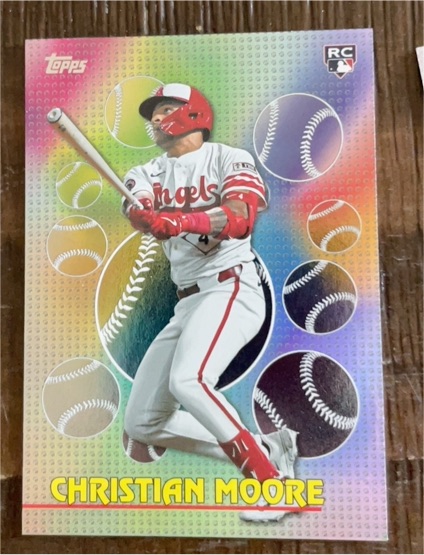 2023 Topps #Christian Moore RC — front