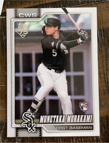 2023 Topps #CWS Munetaka Murakami — front