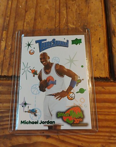 2021 Upper Deck Space Jam 2 Tune Squad #TS-MJ Michael Jordan — front