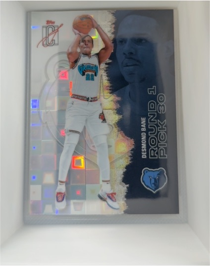 2020 Topps Desmond Bane Rookie Card — front