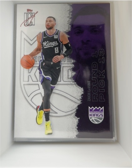 2022 Topps Zach LaVine #13 Sacramento Kings — front