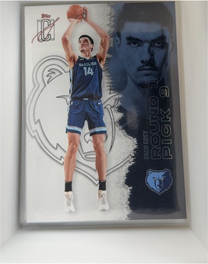 2023 Topps Zach Edey #9 — front