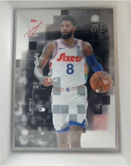 2019 Topps Paul George Philadelphia 76ers — front