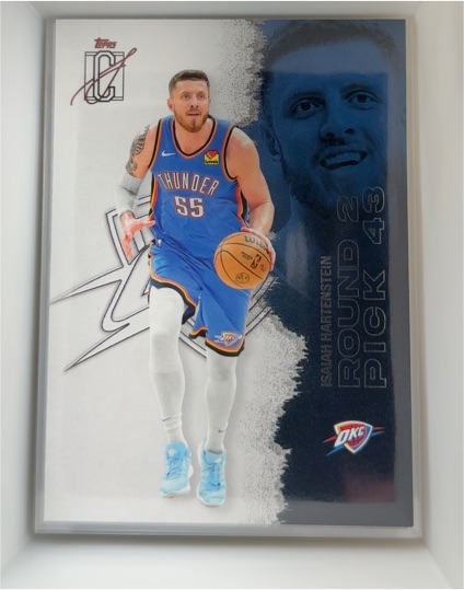 2020 Topps Chrome Draft Picks #43 Isaiah Hartenstein — front