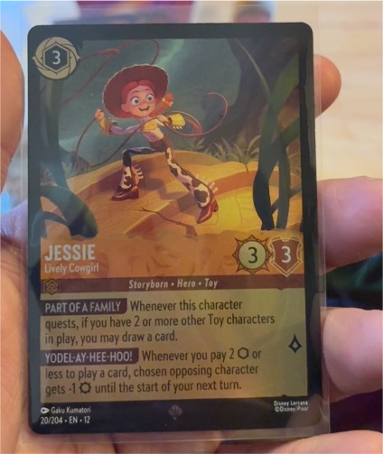 2020 Disney Pixar #20 Jessie Lively Cowgirl — front