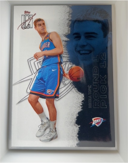 2023 Topps #12 Nikola Topić — front