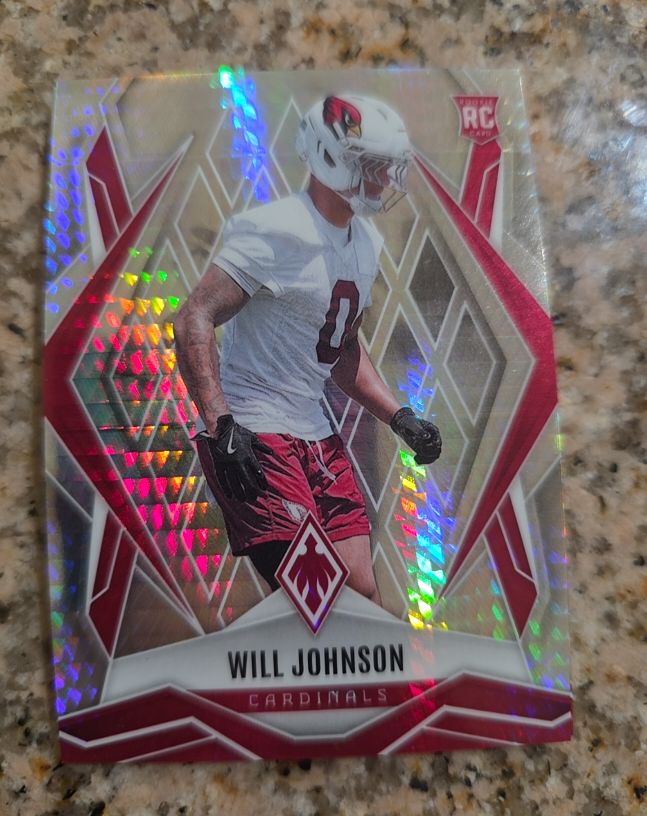 2021 Panini Prizm Will Johnson RC — front