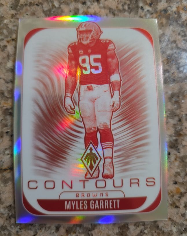 2020 Panini Contours #C1 Myles Garrett — front