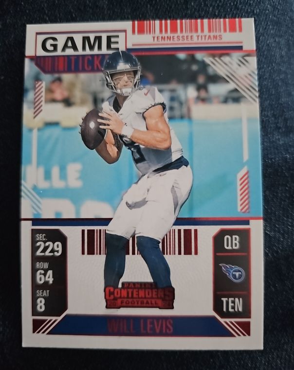 2023 Panini Contenders Football #229 Will Levis — front