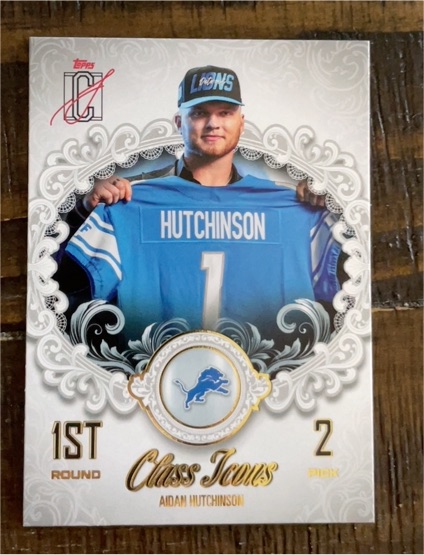 2022 Topps Class Icons #2 Aidan Hutchinson — front