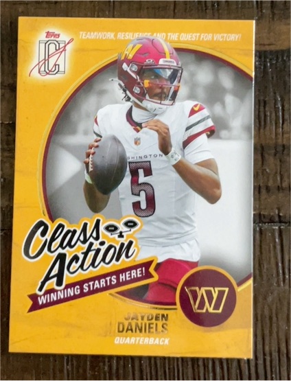 2023 Topps DC Class Action #CA-5 Sam Howell — front