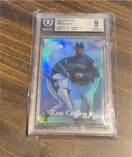 1993 Topps Gold Label #1 Ken Griffey Jr. — front