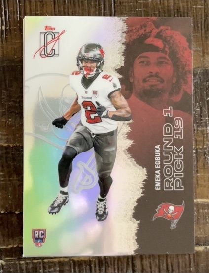 2023 Topps NFL #19 Emeka Egbuka — front