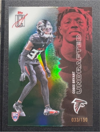 2022 Topps NFL Draft #33 Cobee Bryant — front