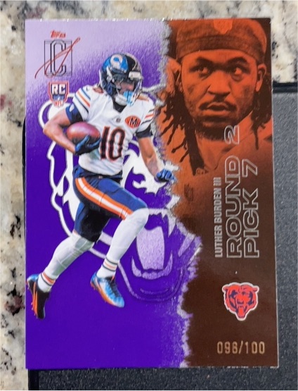 2022 Topps Chrome #RC-LB3 Luther Burden III — front