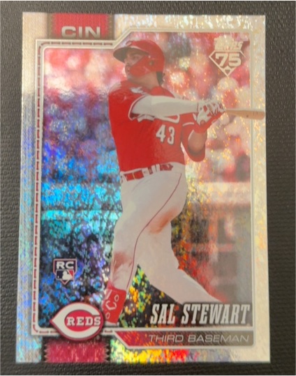 2022 Topps Series 1 #43 Sal Stewart — front