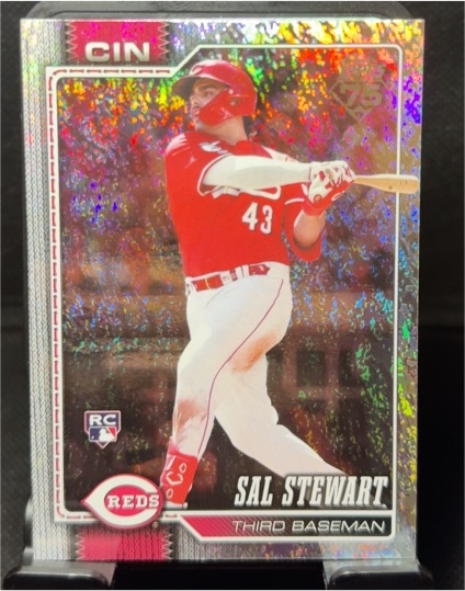2021 Topps #43 Sal Stewart — front