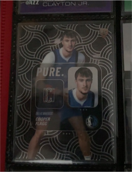 2022 Panini Pure #Cooper Flagg Dallas Mavericks — front
