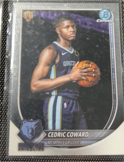 2020 Bowman Chrome #RC Cedric Coward — front