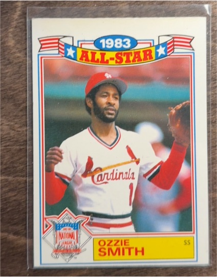 1983 Topps All-Star Ozzie Smith — front